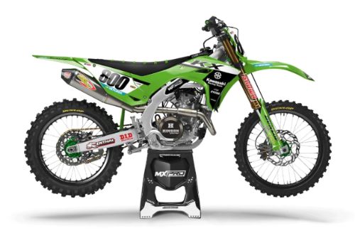 Custom Fit Kawasaki KX Motocross Graphics
