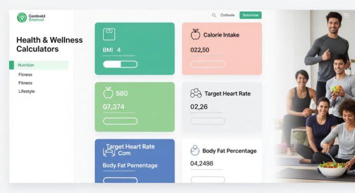 Free Health Wellness Calculators Improve Fitness Lifestyle Planning