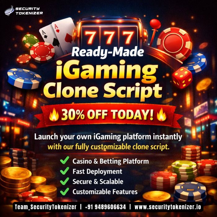 ReadyMade iGaming Clone Script Get 30 OFF Today