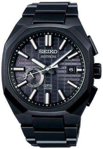 Seiko Astron 3x Series GPS Solar Black DLC Titanium SSJ015 SBXD015