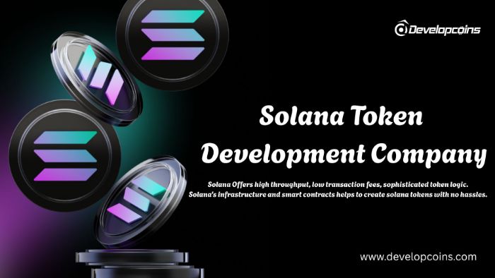 Solana Token Development Services by Developcoins Fast Secure Token Creation