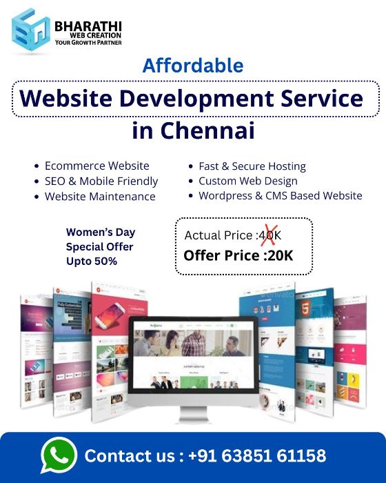 Website Development Company in Chennai