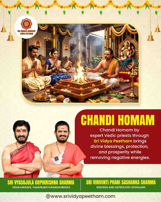 Which Benefits Does Chandi Homam Offer?