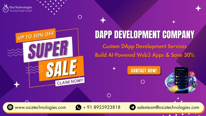 Custom DApp Development Services Build AIPowered Web3 Apps Save 30 Start Today!