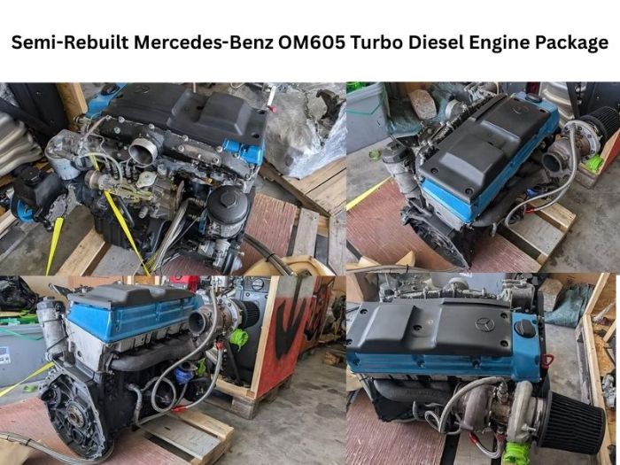 HighPerformance OM605 Engine Components by Benz Injection