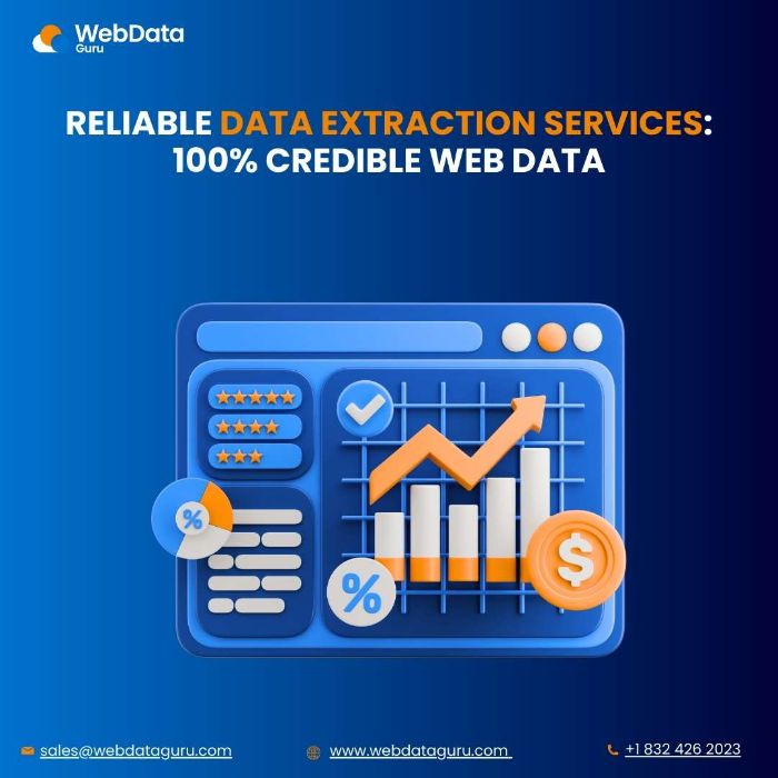 Reliable Data Extraction Services: 100 Credible Web Data