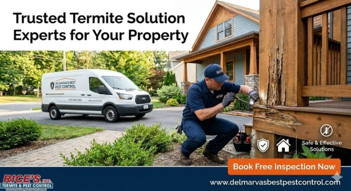 Trusted Termite Solution Experts for Your Property