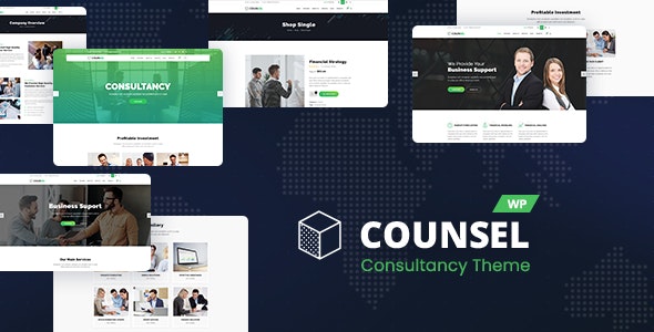 Counsell Consultancy WordPress Theme