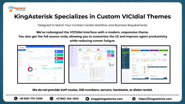 Custom VICIdial Theme for Contact Centers Boost Agent Productivity