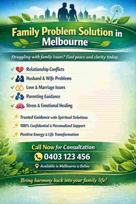 Family Problem Solution in Melbourne