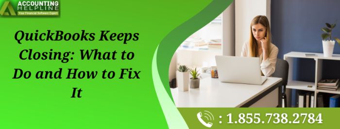 Fix QuickBooks Keeps Closing Issue with These Simple Steps