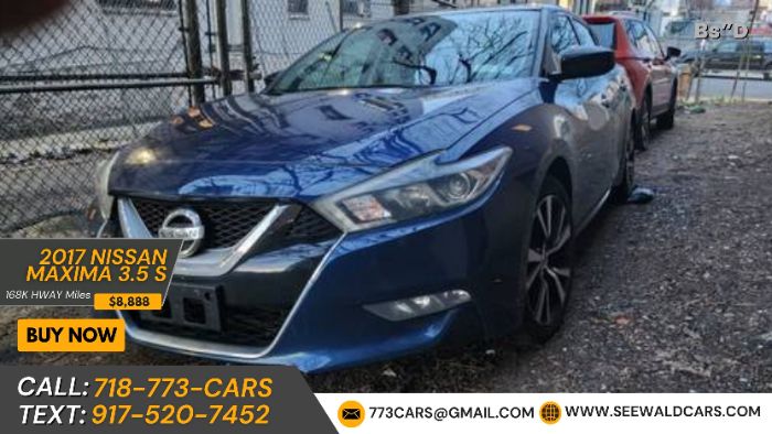 FOR SALE!2017 Nissan Maxima 3.5 S 168K Hwy Miles