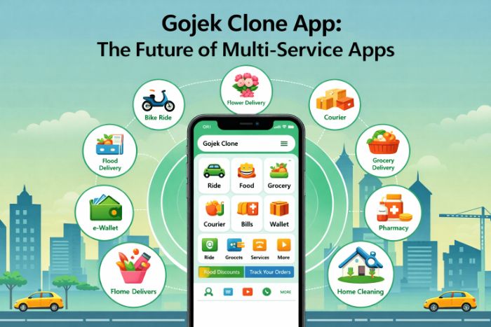 Gojek Clone App: The Future of MultiService Apps