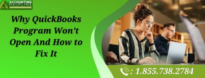 How to Fix QuickBooks Program Wont Open Issue