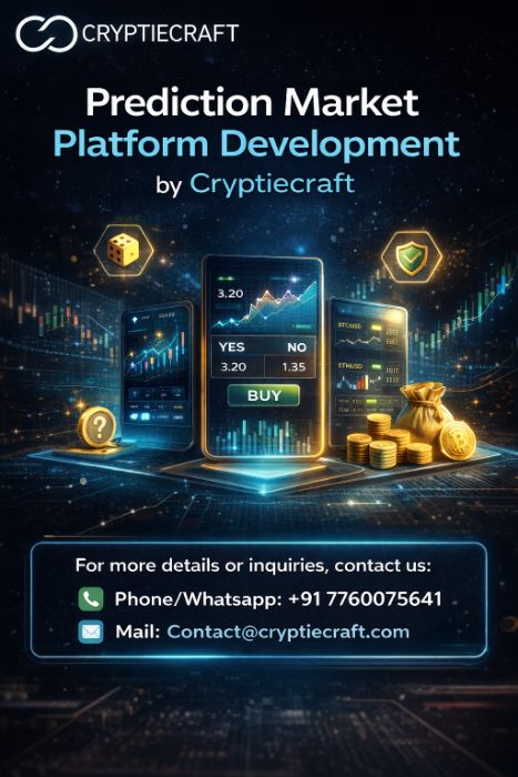 Launch Your Own Prediction Market Platform by Cryptiecraft