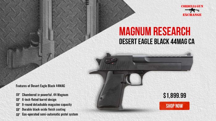 Magnum Research Pistols Desert Eagle 44 Mag for Sale