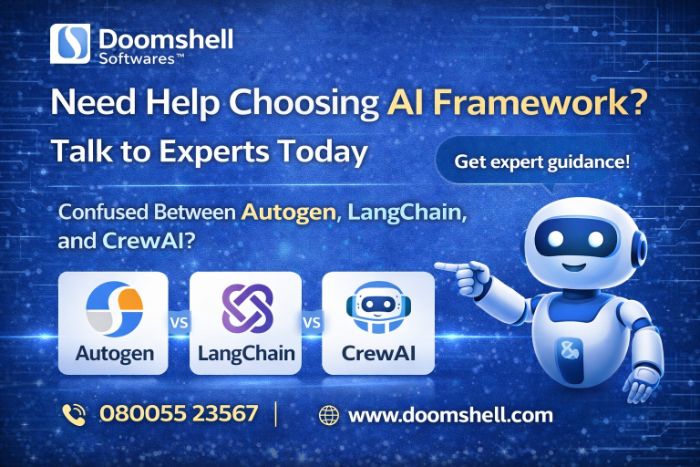 Need Help Choosing AI Framework? Talk to Experts Today