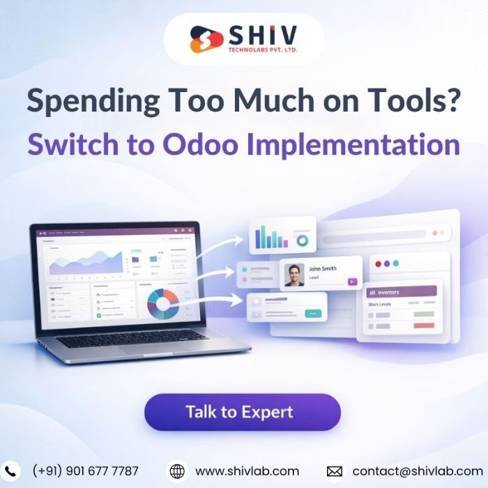 Odoo Implementation Partner Shiv Technolabs
