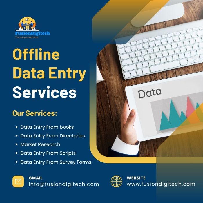 Offline Data Entry Services