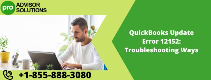 QuickBooks Update Error 12152 How to Fix Internet Connection Issue and Restore Updates