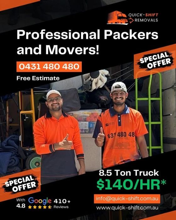 Reliable Packing Services Perth Quick Shift Removals