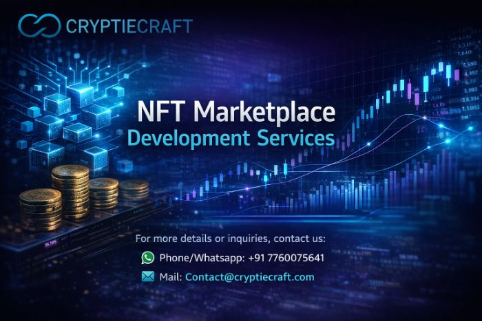 Scalable Secure NFT Platform Development Services by CryptieCraft