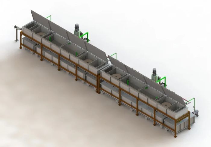 HighPerformance SAW Copper Coating Line Smartmachine