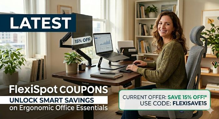 Latest FlexiSpot Coupons Unlock Smart Savings on Ergonomic Office Essentials