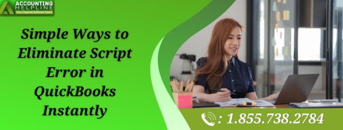 StepbyStep Solutions for Script Error in QuickBooks