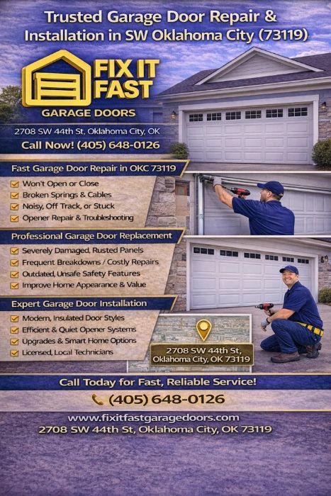 247 Garage Door Repair OKC Reliable Garage Door Service