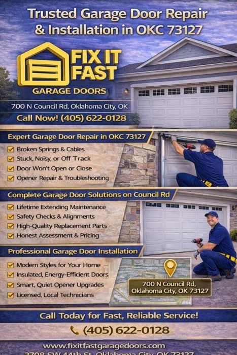 Affordable Garage Door Repair Council Rd OKC Expert Garage Door Service
