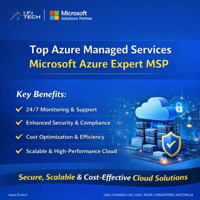 Azure Managed Services Microsoft Azure Expert MSP IFI Techsolutions