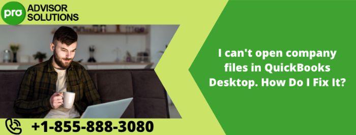 Cant Open Company File in QuickBooks Desktop How to Fix Access Errors and Restore Workflow