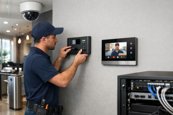 CCTV camera installation and maintenance services by MetroCom
