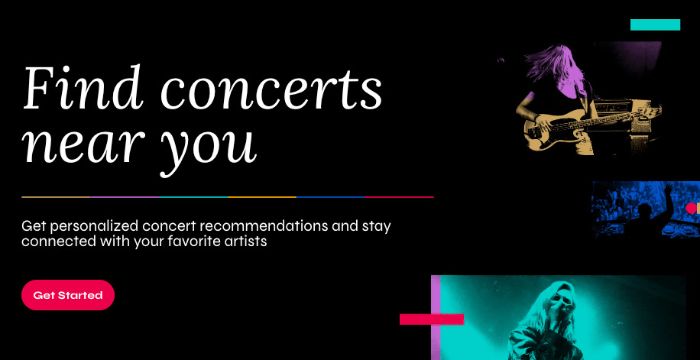 Find Live Concerts to See Near You
