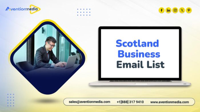 Invest In a conversionready Scotland Business Email List contact database