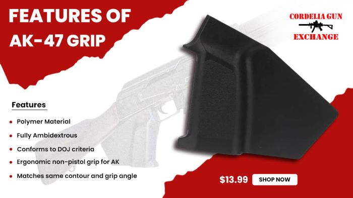 Order AK California Compliant Grip CA Legal AK47 Grip