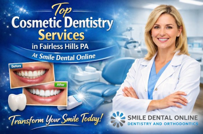 Top Cosmetic Dentistry Services in Fairless Hills PA at Smile Dental Online