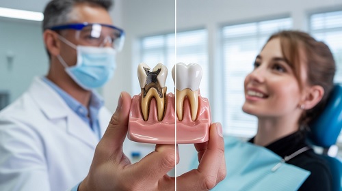 When should I see a root canal dentist?
