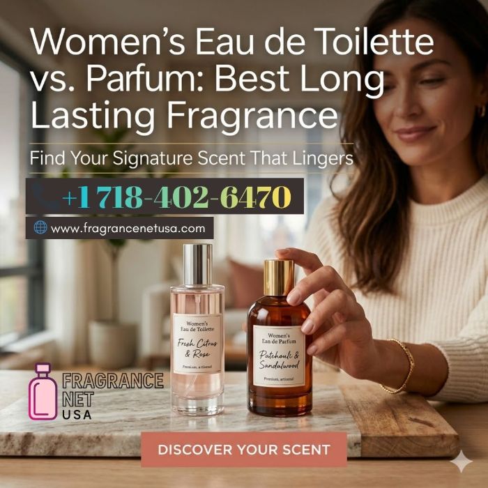 Womens Eau de Toilette vs. Parfum: Best Long Lasting Fragrance