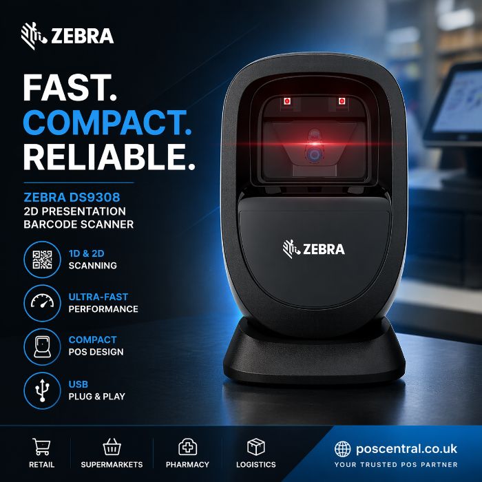 Buy Zebra DS9308 Barcode Scanner Fast POS Solution