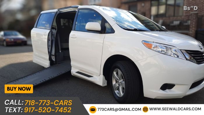 FOR SALE!2015 TOYOTA SIENNA LE WHEELCHAIR ACCESSIBLE MOBILITY Only 48K PA Miles