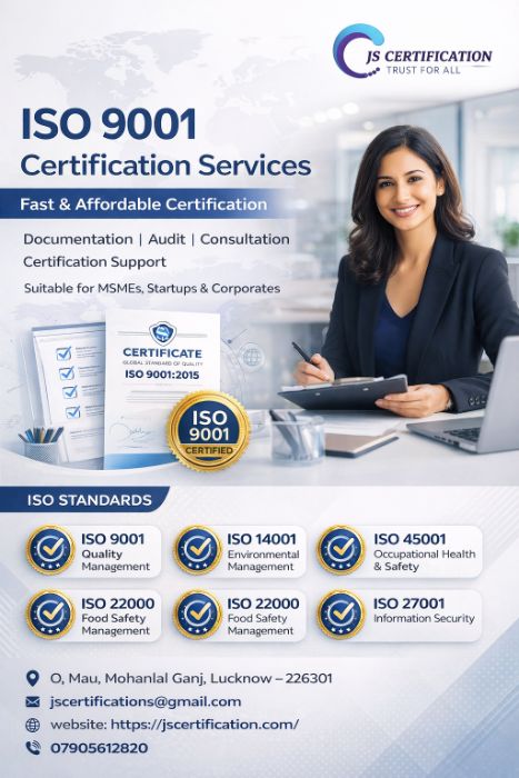 ISO 9001 Certification Services