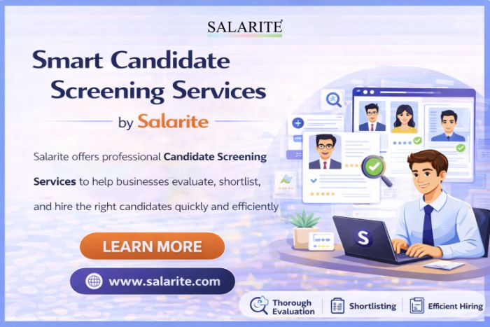 Smart Candidate Screening Services by Salarite.