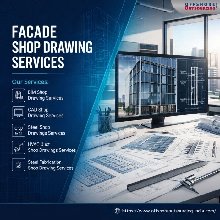 Streamline the best Facade Shop Drawing Services in Chicago, USA