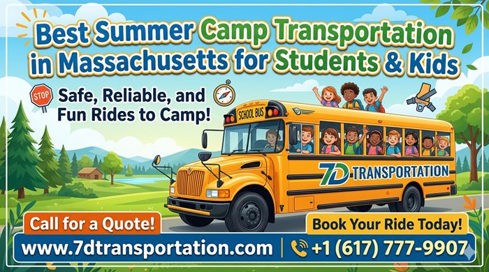 Best Summer Camp Transportation in Massachusetts for Students Kids