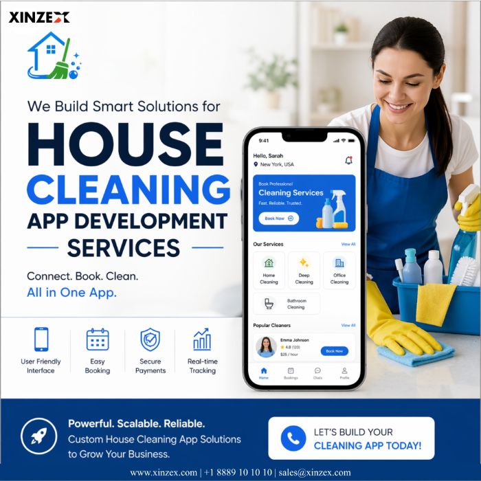 House Cleaning App Development Services Build Your OnDemand Cleaning Platform