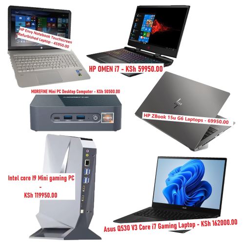 Renovated Laptops and Mini desktops with free games