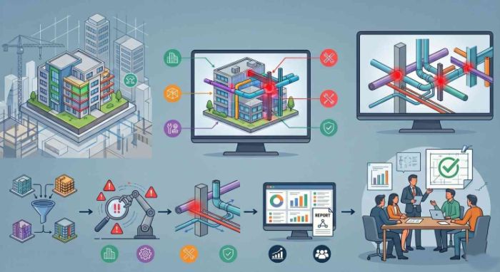 Streamlining Construction Excellence through BIM Clash Detection