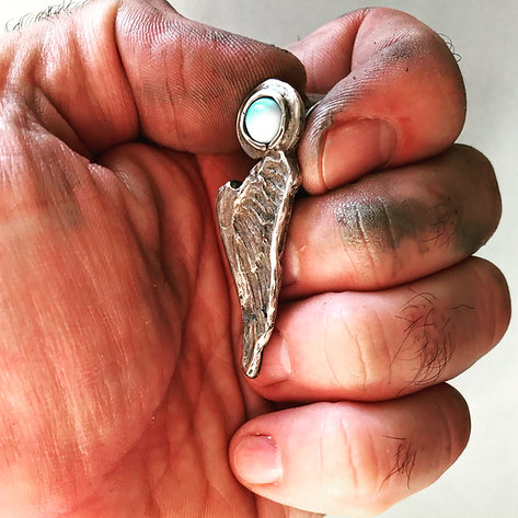 Unique Ace of Spades Ring by Lugdun Artisans